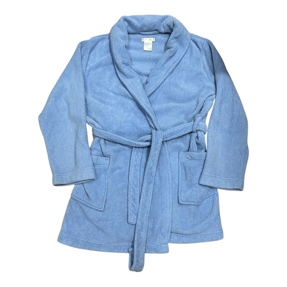 Secret Treasures Fleece Robe Blue Size XL - Picture 2 of 7